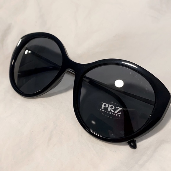 NWOT - Prada Round Acetate Polarized Sunglasses - Picture 6 of 11